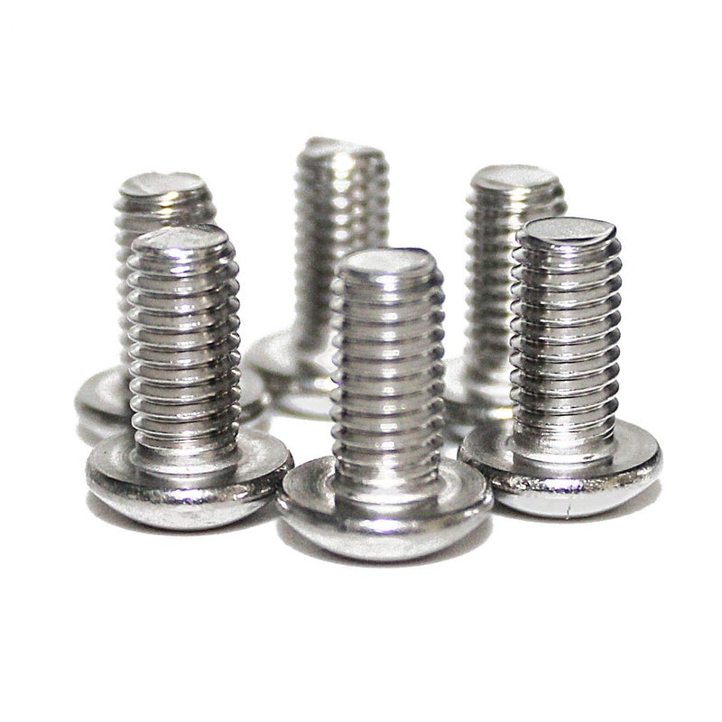 Fullerkreg 100 Pcs M4-0.70 x 8mm Button Head Socket Cap Bolts Screws, 18-8 Stainless Steel, Allen Hex Drive, ISO 7380, by Fullerkreg,Come in a Plastic Case - Image 1